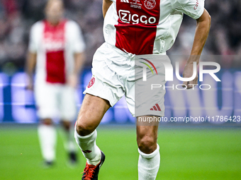 AFC Ajax Amsterdam legend Jari Litmanen participates in the match between Ajax Legends and Real Madrid Legends at the Johan Cruijff ArenA fo...