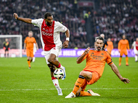 AFC Ajax Amsterdam legend Ryan Babel and Real Madrid CF legend Fernando Sanz participate in the match between Ajax Legends and Real Madrid L...