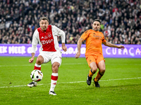 AFC Ajax Amsterdam legend Shota Arveladze participates in the match between Ajax Legends and Real Madrid Legends at the Johan Cruijff ArenA...