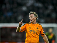 Real Madrid CF legend player Steve McManaman participates in the match between Ajax Legends and Real Madrid Legends at the Johan Cruijff Are...