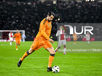 Real Madrid CF legend player Ruben de la Red participates in the match between Ajax Legends and Real Madrid Legends at the Johan Cruijff Are...