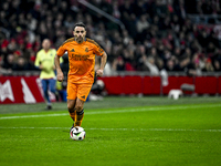 Real Madrid CF legend player Antonio Nunez participates in the match between Ajax Legends and Real Madrid Legends at the Johan Cruijff ArenA...