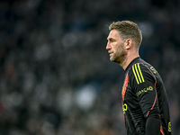 AFC Ajax Amsterdam legend goalkeeper Maarten Stekelenburg participates in the match between Ajax Legends and Real Madrid Legends at the Joha...