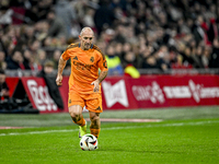 Real Madrid CF legend player Pedro Munitis participates in the match between Ajax Legends and Real Madrid Legends at the Johan Cruijff ArenA...