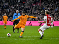 Real Madrid CF legend player Ruben de la Red participates in the match between Ajax Legends and Real Madrid Legends at the Johan Cruijff Are...