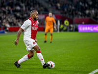 AFC Ajax Amsterdam legend Wamberto plays during the match between Ajax Legends and Real Madrid Legends at the Johan Cruijff ArenA for the Du...