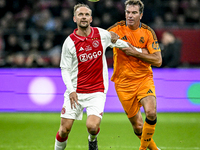 AFC Ajax Amsterdam legend Siem de Jong and Real Madrid CF legend Francisco Pavon participate in the match between Ajax Legends and Real Madr...