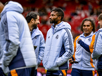 Real Madrid CF legend player Javier Balbao participates in the match between Ajax Legends and Real Madrid Legends at the Johan Cruijff ArenA...