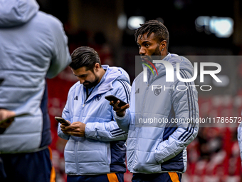 Real Madrid CF legend player Javier Balbao participates in the match between Ajax Legends and Real Madrid Legends at the Johan Cruijff ArenA...