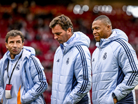 Real Madrid CF legend player Luis Milla participates in the match between Ajax Legends and Real Madrid Legends at the Johan Cruijff ArenA fo...