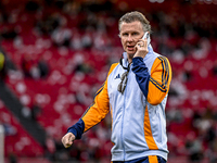 Real Madrid CF legend Steve McManaman participates in the match between Ajax Legends and Real Madrid Legends at the Johan Cruijff ArenA for...