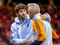 Real Madrid CF legend Esteban Granero participates in the match between Ajax Legends and Real Madrid Legends at the Johan Cruijff ArenA for...