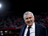 AFC Ajax Amsterdam legend and assistant trainer Sjaak Swart participates during the match between Ajax Legends and Real Madrid Legends at th...