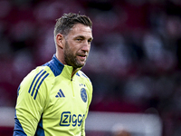 AFC Ajax Amsterdam legend goalkeeper Maarten Stekelenburg participates in the match between Ajax Legends and Real Madrid Legends at the Joha...