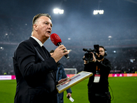 AFC Ajax Amsterdam legend trainer Louis van Gaal participates during the match between Ajax Legends and Real Madrid Legends at the Johan Cru...