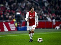 AFC Ajax Amsterdam legend Sonny Silooy participates in the match between Ajax Legends and Real Madrid Legends at the Johan Cruijff ArenA for...