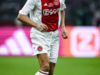 AFC Ajax Amsterdam legend Jari Litmanen participates in the match between Ajax Legends and Real Madrid Legends at the Johan Cruijff ArenA fo...