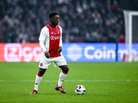 AFC Ajax Amsterdam legend Clarence Seedorf participates in the match between Ajax Legends and Real Madrid Legends at the Johan Cruijff ArenA...