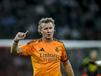 Real Madrid CF legend player Steve McManaman participates in the match between Ajax Legends and Real Madrid Legends at the Johan Cruijff Are...