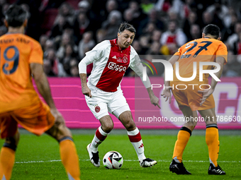 AFC Ajax Amsterdam legend Shota Arveladze participates in the match between Ajax Legends and Real Madrid Legends at the Johan Cruijff ArenA...