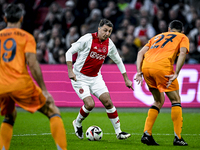 AFC Ajax Amsterdam legend Shota Arveladze participates in the match between Ajax Legends and Real Madrid Legends at the Johan Cruijff ArenA...