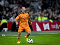 Real Madrid CF legend player Pedro Munitis participates in the match between Ajax Legends and Real Madrid Legends at the Johan Cruijff ArenA...