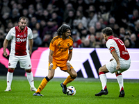 Real Madrid CF legend player Jose Amavisca participates in the match between Ajax Legends and Real Madrid Legends at the Johan Cruijff ArenA...