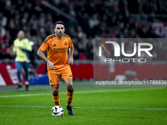 Real Madrid CF legend player Antonio Nunez participates in the match between Ajax Legends and Real Madrid Legends at the Johan Cruijff ArenA...