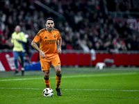 Real Madrid CF legend player Antonio Nunez participates in the match between Ajax Legends and Real Madrid Legends at the Johan Cruijff ArenA...