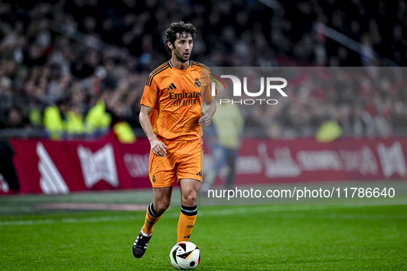 Real Madrid CF legend player Esteban Granero participates in the match between Ajax Legends and Real Madrid Legends at the Johan Cruijff Are...