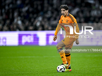 Real Madrid CF legend Fernando Morientes participates in the match between Ajax Legends and Real Madrid Legends at the Johan Cruijff ArenA f...