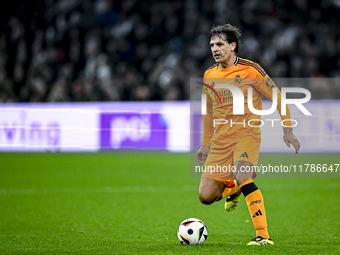 Real Madrid CF legend Fernando Morientes participates in the match between Ajax Legends and Real Madrid Legends at the Johan Cruijff ArenA f...