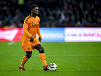 Real Madrid CF legend Clarence Seedorf participates in the match between Ajax Legends and Real Madrid Legends at the Johan Cruijff ArenA for...