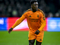 Real Madrid CF legend Clarence Seedorf participates in the match between Ajax Legends and Real Madrid Legends at the Johan Cruijff ArenA for...