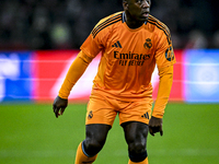 Real Madrid CF legend Clarence Seedorf participates in the match between Ajax Legends and Real Madrid Legends at the Johan Cruijff ArenA for...