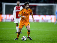 Real Madrid CF legend player Esteban Granero participates in the match between Ajax Legends and Real Madrid Legends at the Johan Cruijff Are...