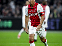 AFC Ajax Amsterdam legend Frank de Boer participates in the match between Ajax Legends and Real Madrid Legends at the Johan Cruijff ArenA fo...