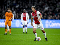 AFC Ajax Amsterdam legend Frank de Boer participates in the match between Ajax Legends and Real Madrid Legends at the Johan Cruijff ArenA fo...