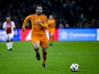 Real Madrid CF legend player Ruben de la Red participates in the match between Ajax Legends and Real Madrid Legends at the Johan Cruijff Are...