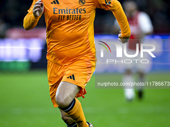 Real Madrid CF legend player Ruben de la Red participates in the match between Ajax Legends and Real Madrid Legends at the Johan Cruijff Are...