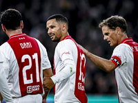 AFC Ajax Amsterdam legend Ricardo van Rhijn plays during the match between Ajax Legends and Real Madrid Legends at the Johan Cruijff ArenA f...