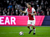 AFC Ajax Amsterdam legend Frank de Boer participates in the match between Ajax Legends and Real Madrid Legends at the Johan Cruijff ArenA fo...