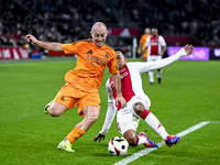 Real Madrid CF legend Pedro Munitis and AFC Ajax Amsterdam legend Urby Emanuelson participate in the match between Ajax Legends and Real Mad...