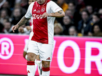 AFC Ajax Amsterdam legend Demy de Zeeuw plays during the match between Ajax Legends and Real Madrid Legends at the Johan Cruijff ArenA in Am...