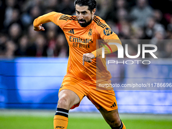 Real Madrid CF legend player Ruben de la Red participates in the match between Ajax Legends and Real Madrid Legends at the Johan Cruijff Are...