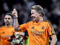 Real Madrid CF legend player Steve McManaman participates in the match between Ajax Legends and Real Madrid Legends at the Johan Cruijff Are...