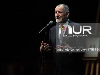 In Krakow, Poland, on November 17, 2024, Jan Tadeusz Duda attends the Gala of the 35th Anniversary of the Scouting Association of the Republ...