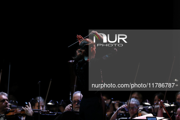 An orchestra concert takes place during the Gala of the 35th Anniversary of the Scouting Association of the Republic of Poland (ZHR) at the...