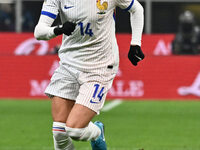 Adrien Rabiot (FRA) plays during the UEFA Nations League Matchday 6 match between Italy and France at the San Siro Stadium in Milan, Italy,...