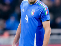 Alessandro Buongiorno of Italy looks on during the UEFA Nations League 2024/25 League A Group 2 match between Italy and France at Stadio Giu...